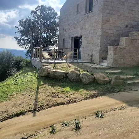 Meuble De Tourisme Avec Terrasse Vue Montagne Lägenhet Grossa