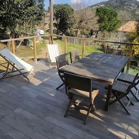 Meuble De Tourisme Avec Terrasse Vue Montagne Lägenhet *
