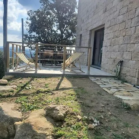 Lägenhet Meuble De Tourisme Avec Terrasse Vue Montagne Grossa