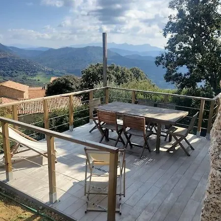 Lägenhet Meuble De Tourisme Avec Terrasse Vue Montagne Grossa