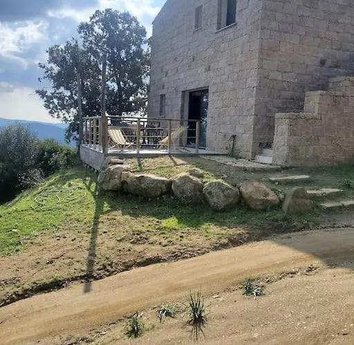 Meuble De Tourisme Avec Terrasse Vue Montagne 公寓 Grossa
