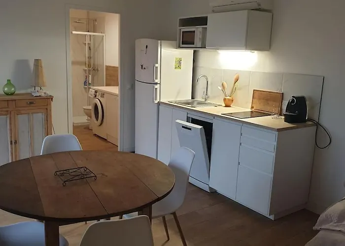 公寓 Meuble De Tourisme Avec Terrasse Vue Montagne *