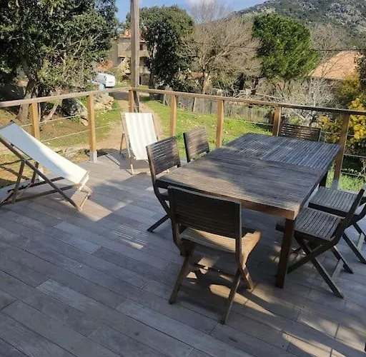 Meuble De Tourisme Avec Terrasse Vue Montagne 公寓 *